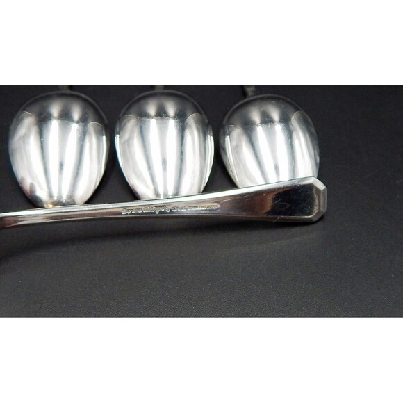 Supreme Cutlery by Towle Chestnut Hill Teaspoon Glossy Stainless Japan Lot 4 (B) - Picture 9 of 9